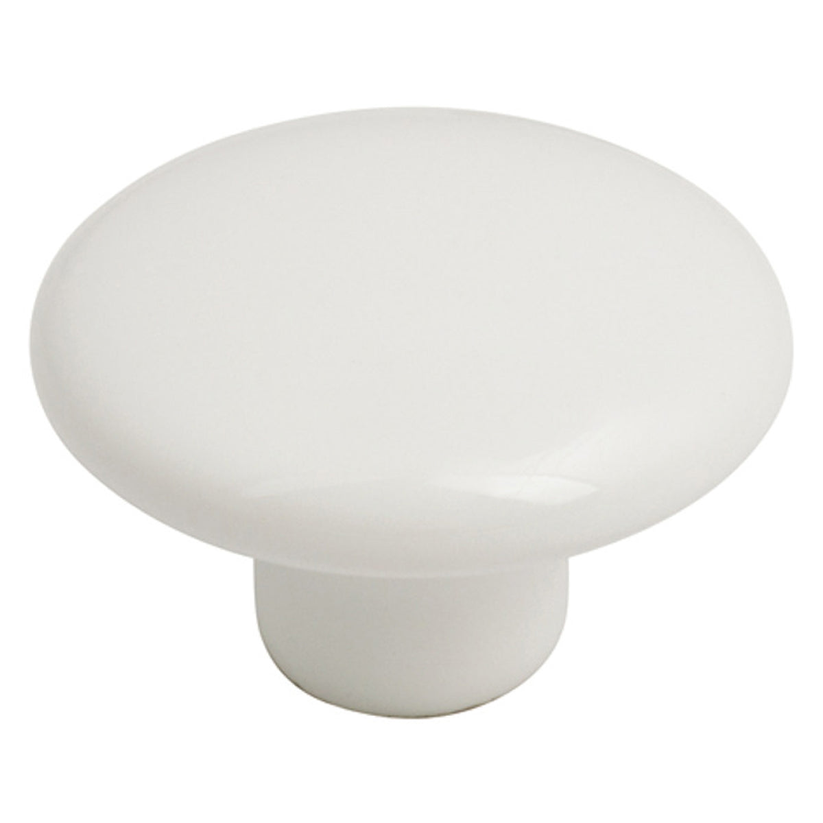 CALVIN KNOB D37x25 PORC/WHI by HAFELE UK LTD