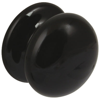 VICTORIA KNOB D38x30 CER/BLK