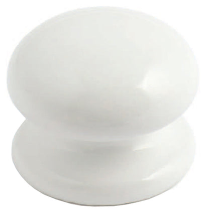 VICTORIA KNOB D38x30 CER/WHI