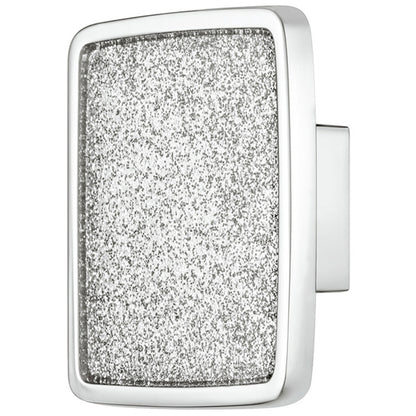 GLITTER SQU KNOB 8HC 57x57x22 ZA/PC
