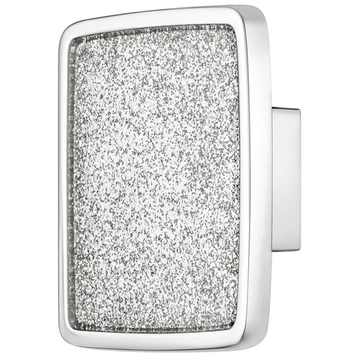 GLITTER SQU KNOB 8HC 57x57x22 ZA/PC