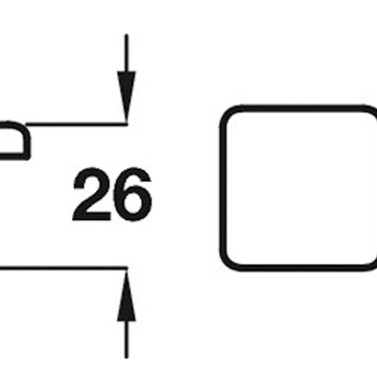 LYLE KNOB 30x30x26 ZA/PCP