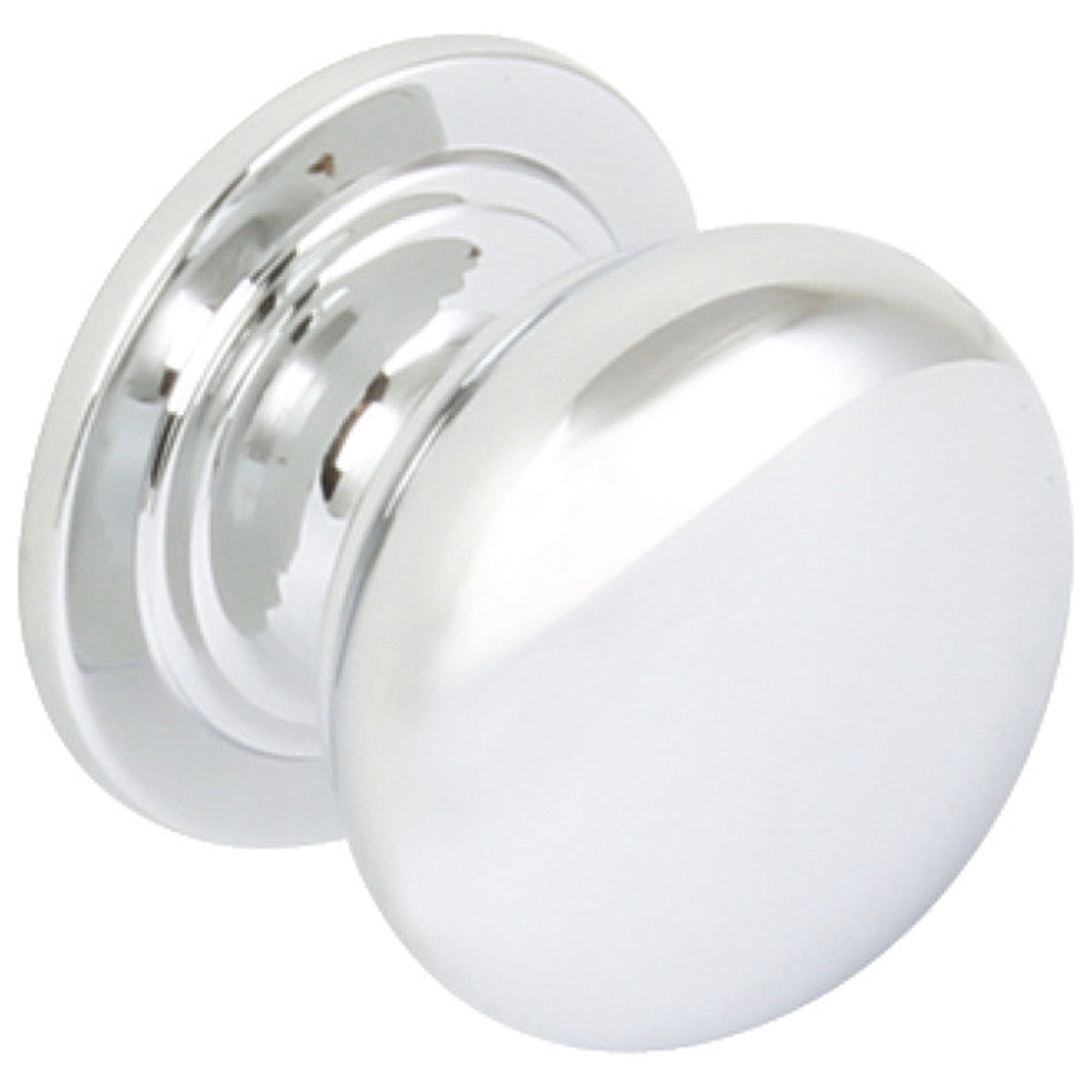 GROSVENOR KNOB D32x28 BRS/PCP