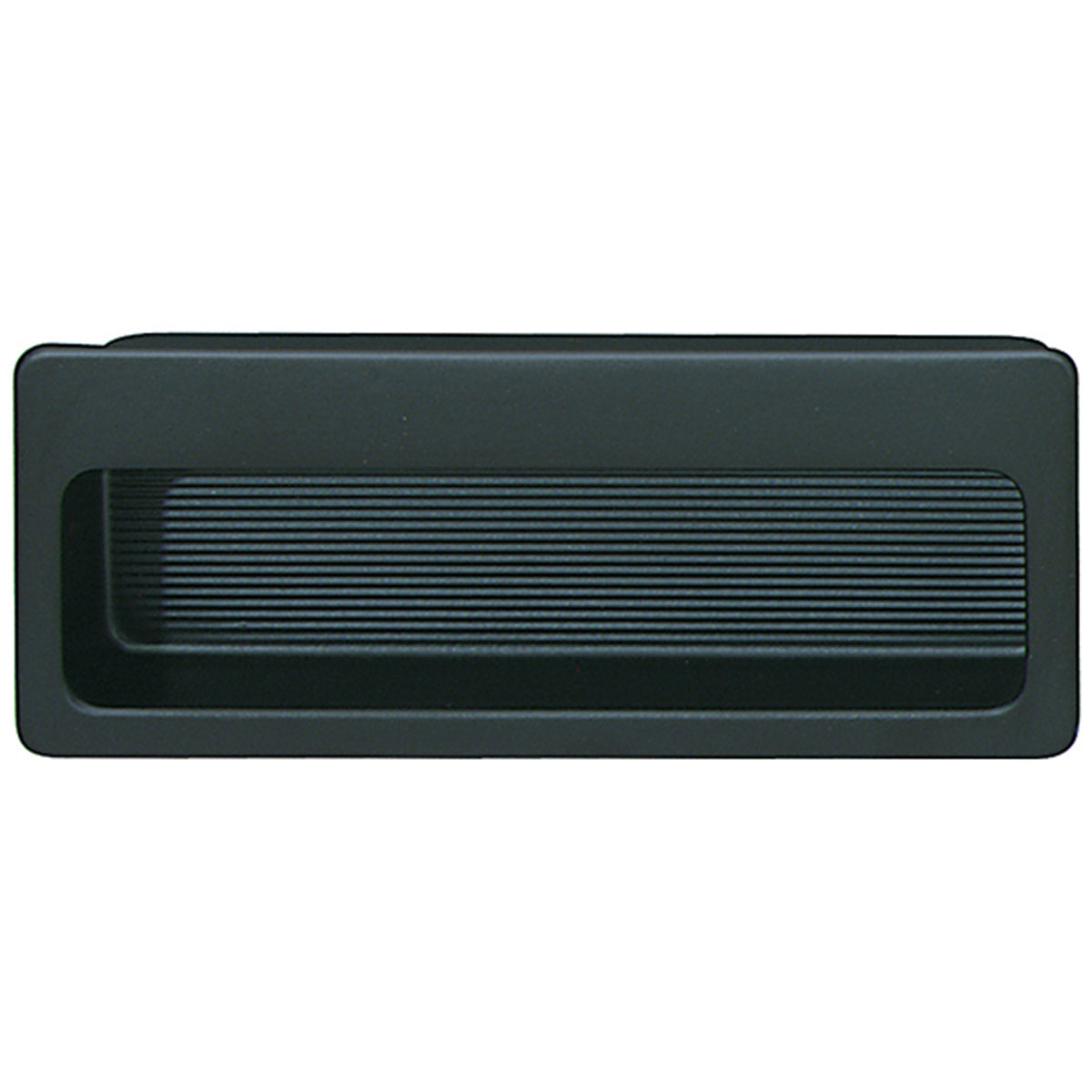INSET HANDLE 75x32x12 ST/MBK by HAFELE UK LTD