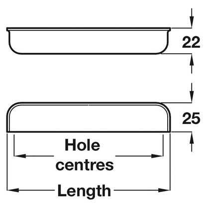 ODESSA CUP HANDLE 128HC ZA/BCO