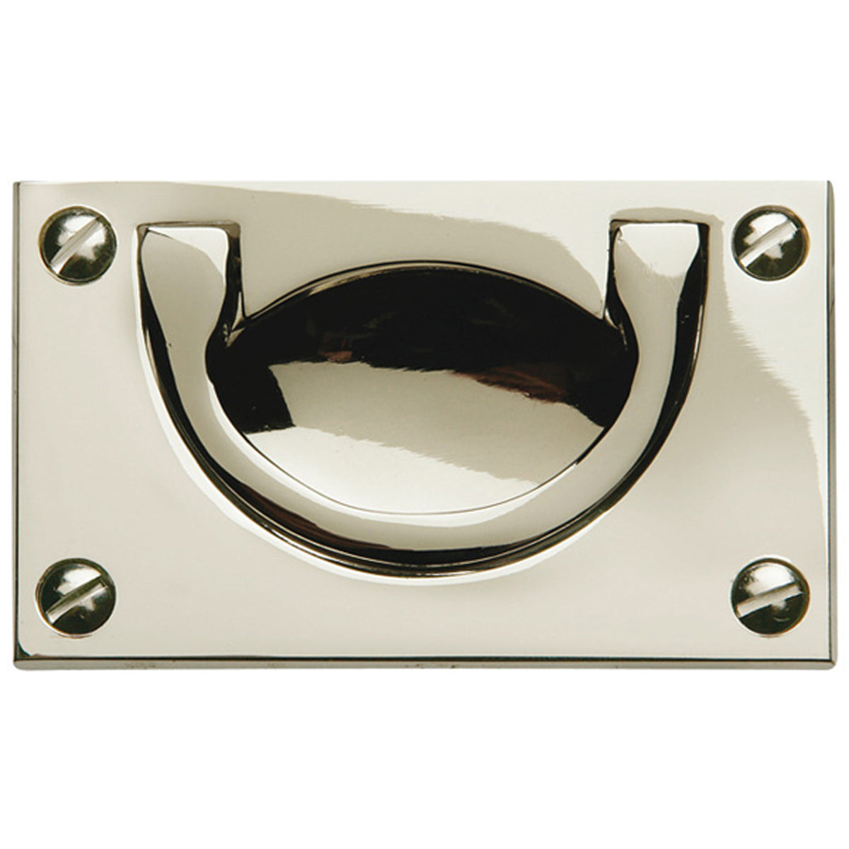 MILITARY INSET HANDLE 100x54 BR/PNI