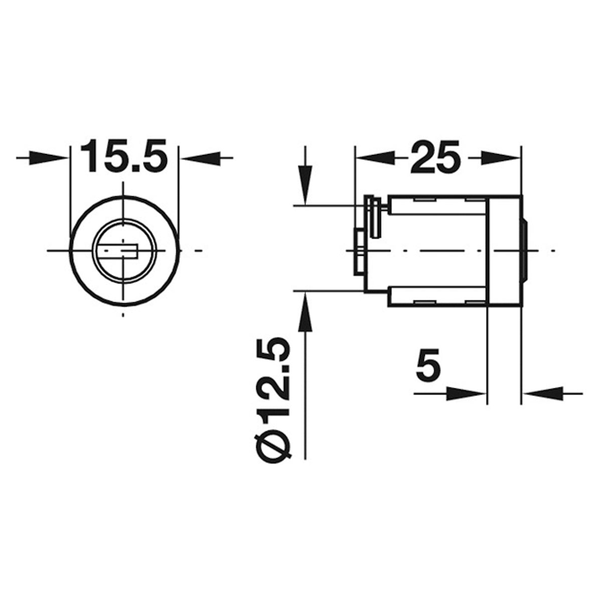SY3K STANDARD MASTKEY CYL CORE PIN