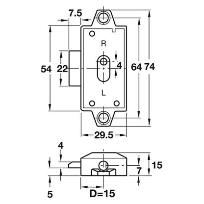 ESPAGNOL LOCK 15 ZA/ABR