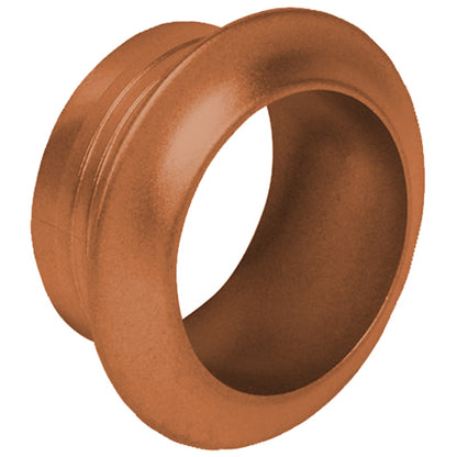 PUSH-LOCK ROSETTE D34x17 PL/BRN