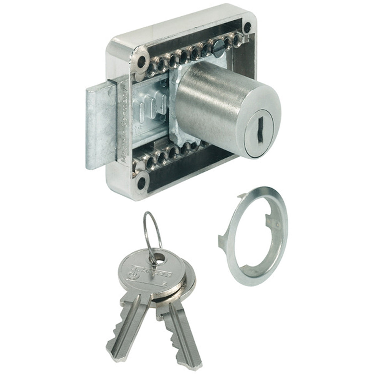 RIM LOCK ADJ BACKSET KEYED ZA/NP