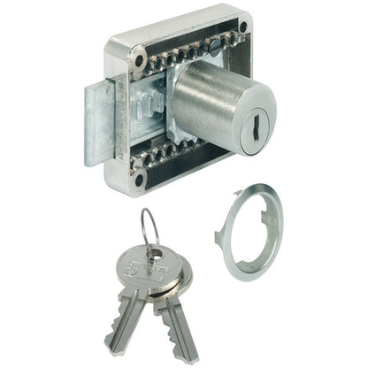 RIM LOCK ADJ BACKSET KEYED ZA/NP