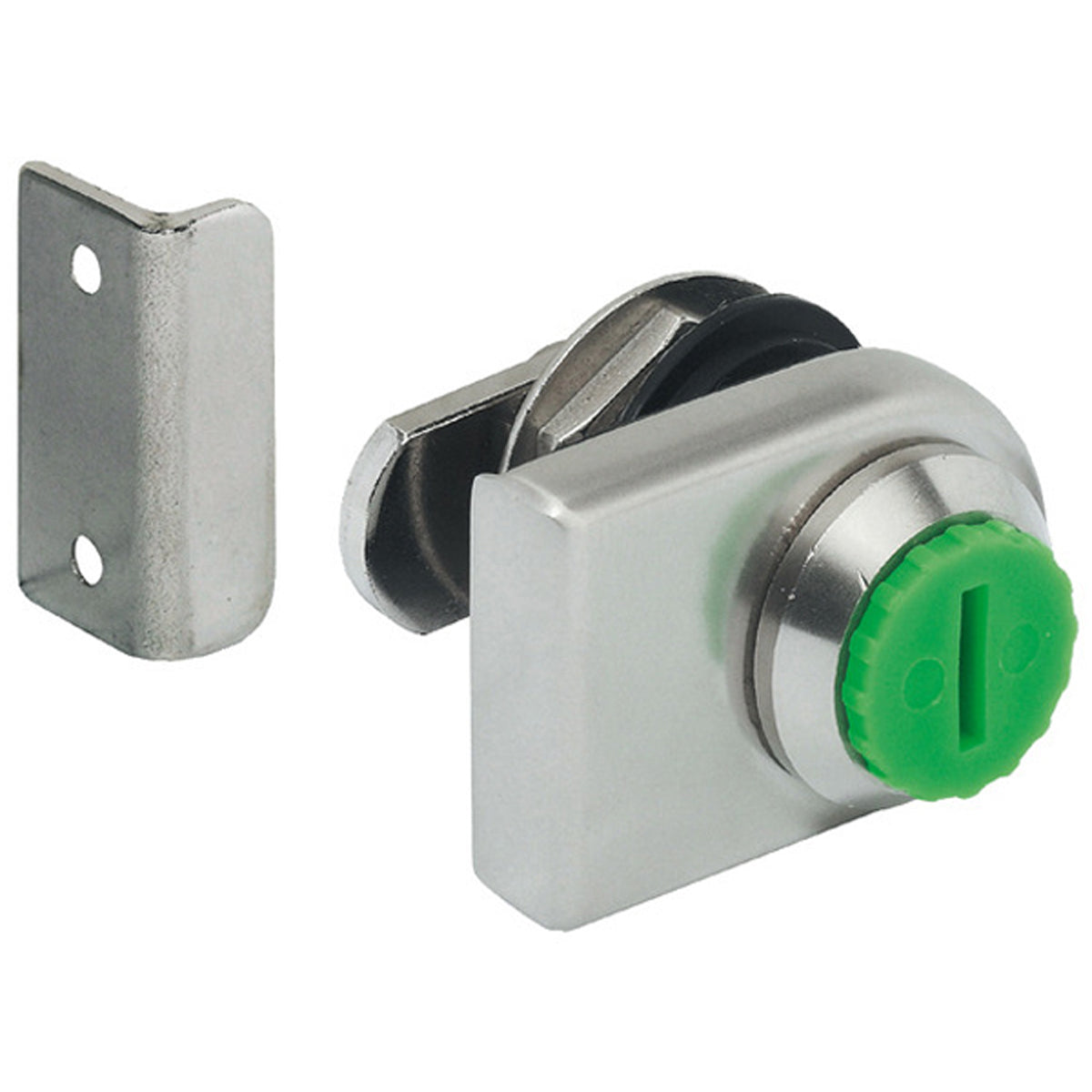 SY3K GLASS DOOR LEVER LOCK 90degCC PNP