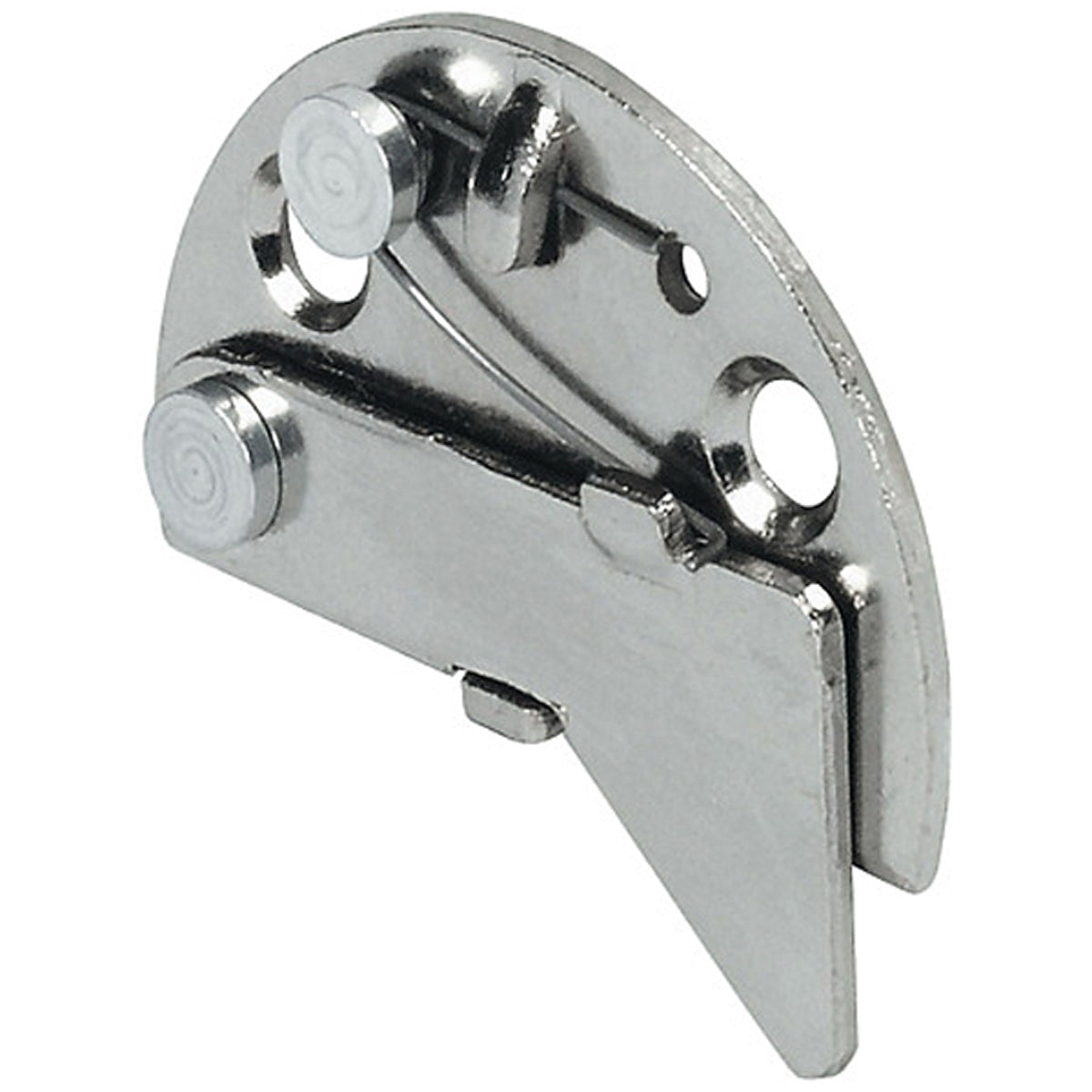 DRAWER CATCH 40x34x4.8 RH ST/NP