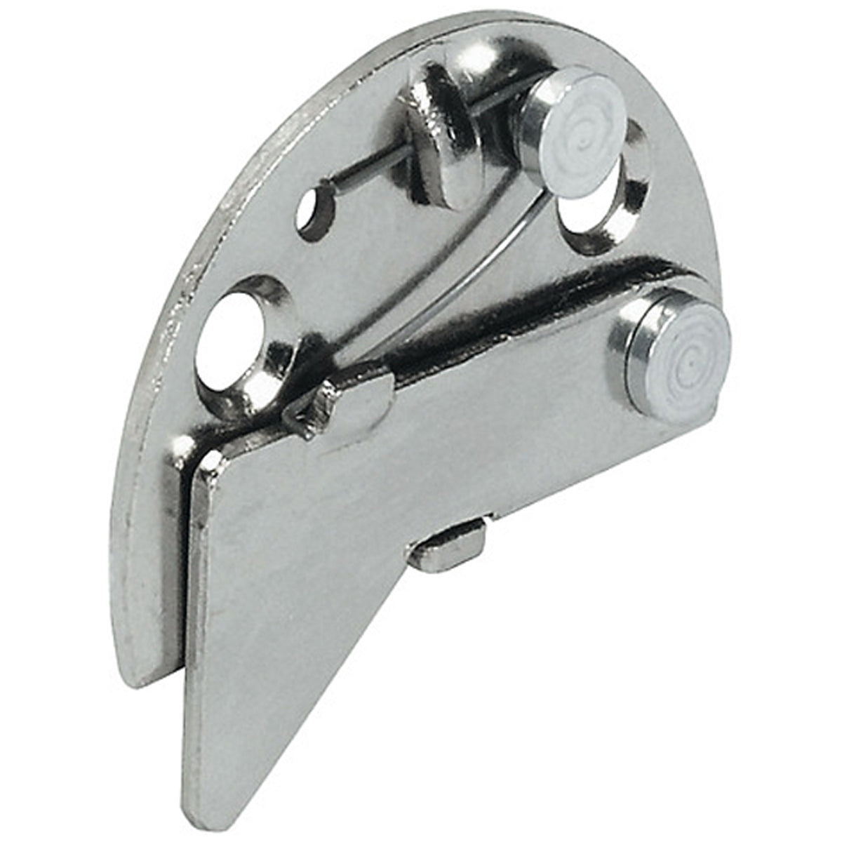 DRAWER CATCH 40x34x4.8 LH ST/NP