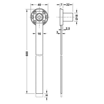 SY3K CENTRAL LOCK CASE ZA/NP