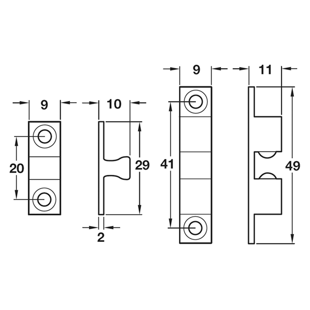TWIN BALL CATCH HD 49 BRS/BRI