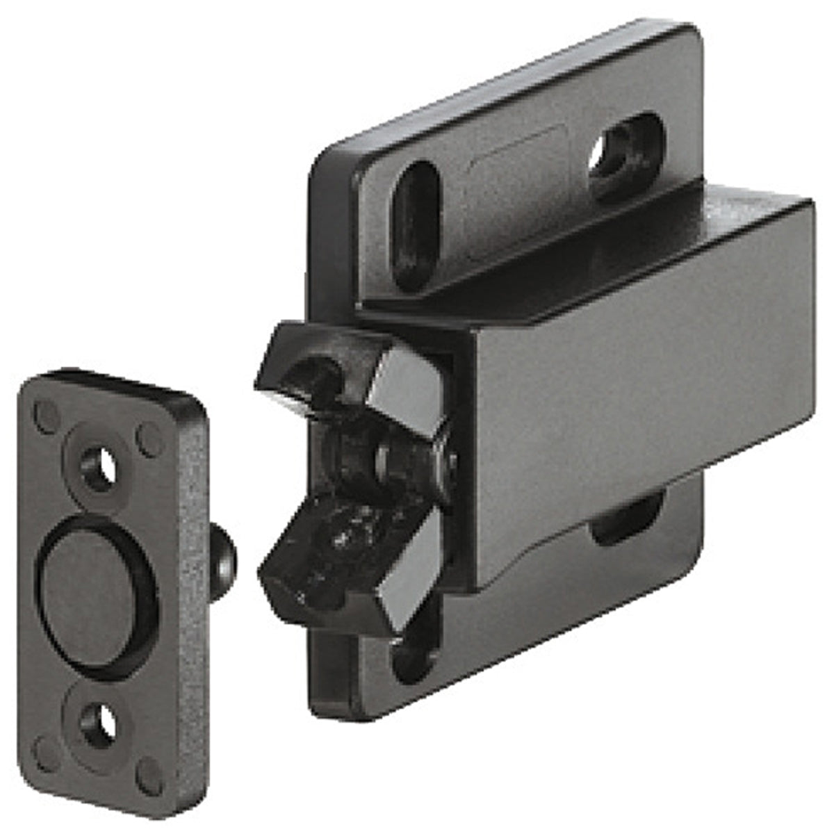 COMPACT NON-MAGNET CATCH 3KG PL/BLK – 24550310