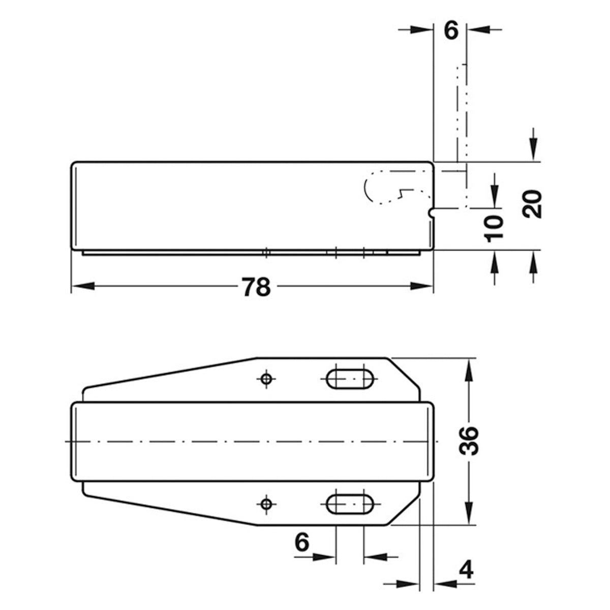 SPRING CATCH TUTCH-LATCH ST/BR GLV