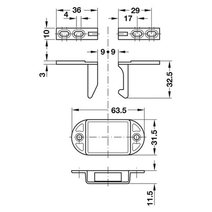 AUTOMATIC DOOR CATCH ZA/NP