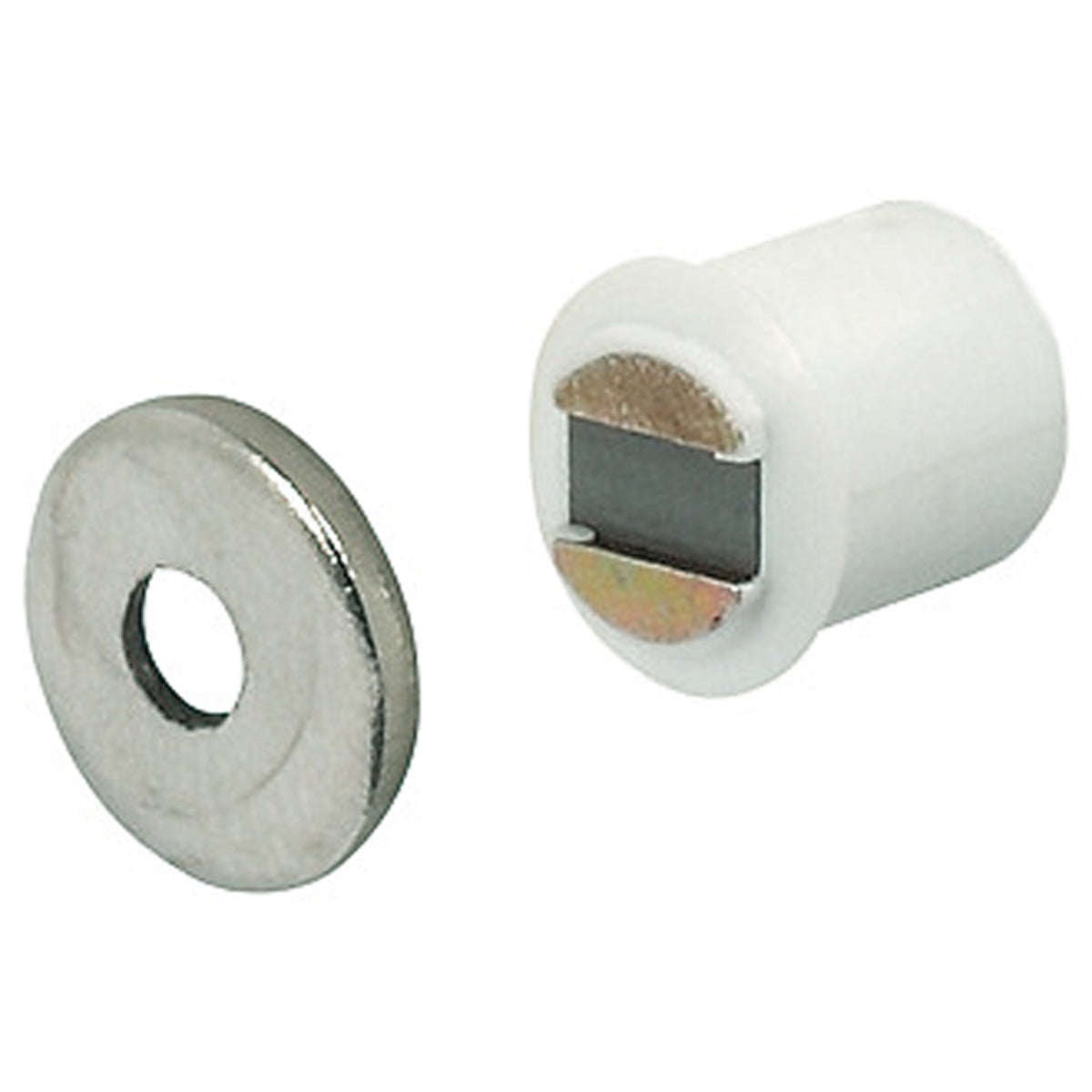 MAGNETIC CATCH FIXED 1.8KG WHI BX10 – 24600708