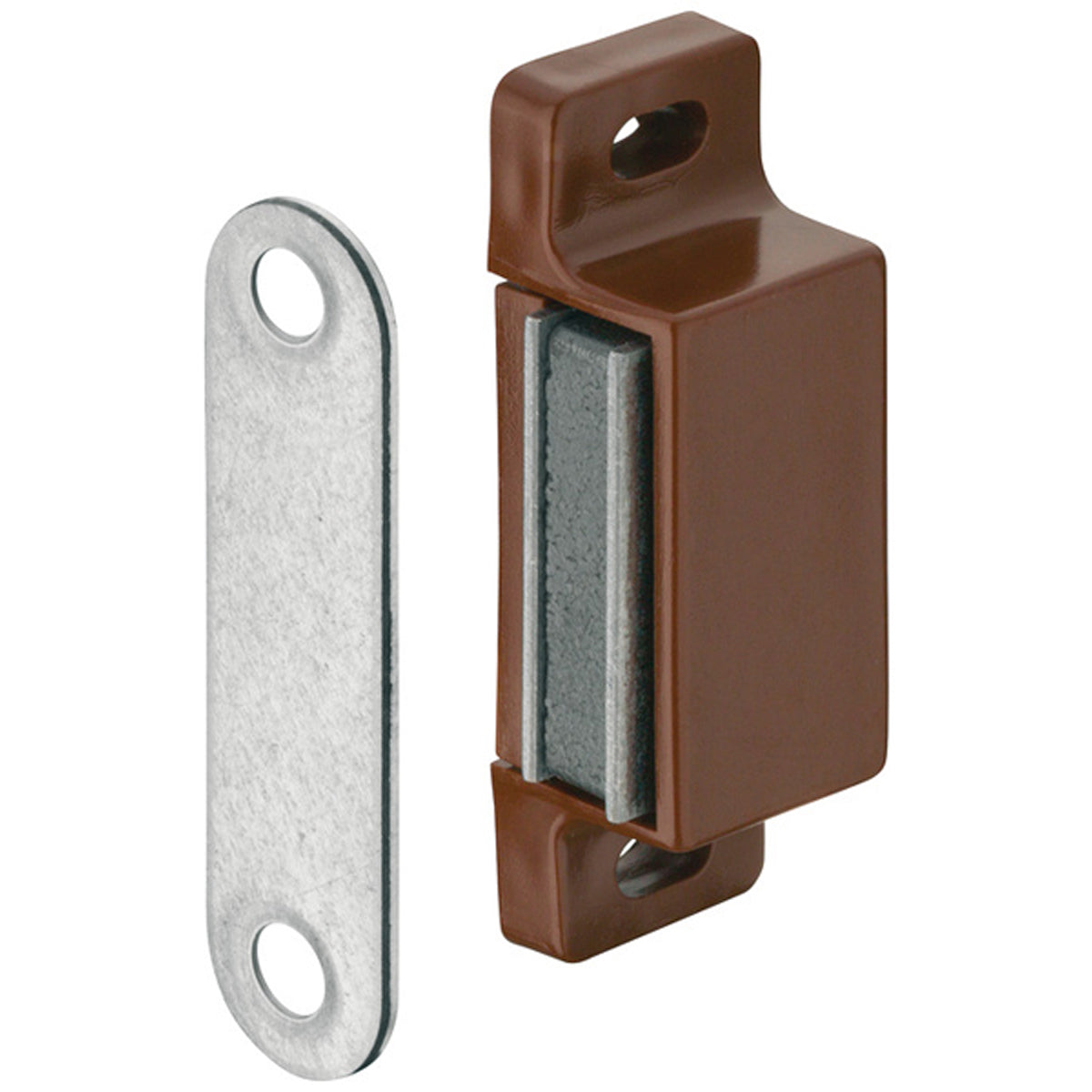 MAGNETIC CATCH FIXED 3-4KG BRN BX10 by HAFELE UK LTD