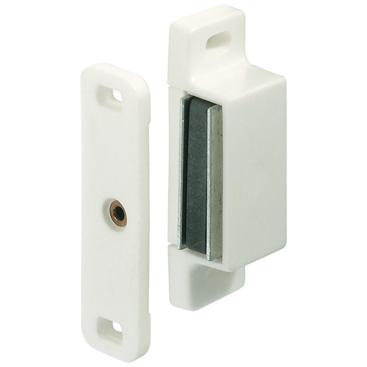 MAGNETIC CATCH FLOAT 3-4KG WHI BX10 by HAFELE UK LTD