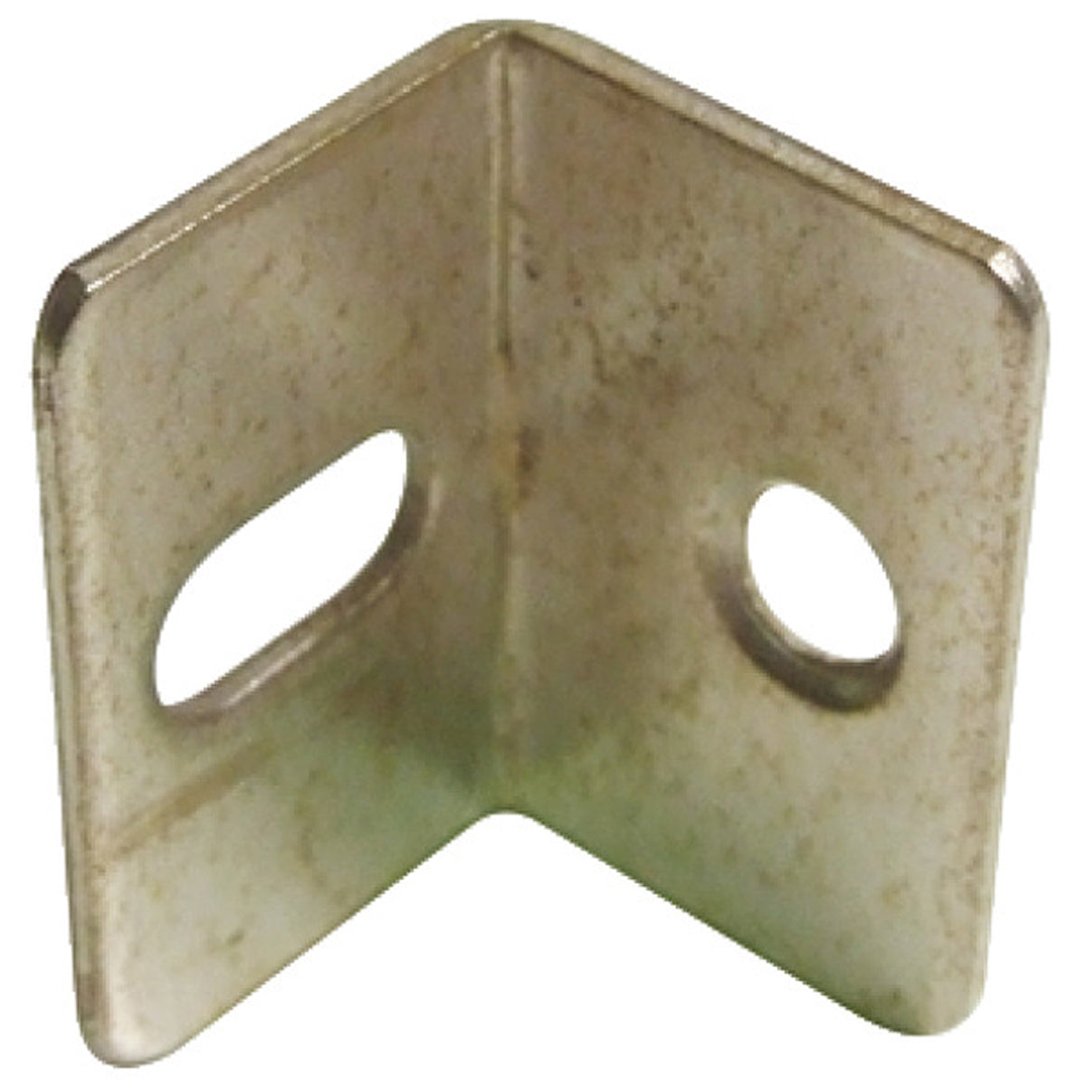 ANGLED BRACKET HRZ 25x17x17 ST/BZP x100 by HAFELE UK LTD