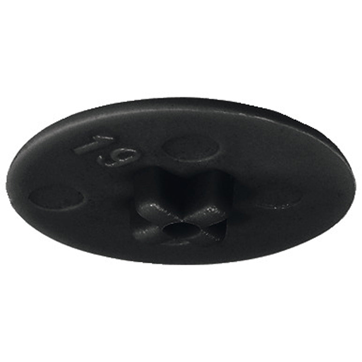 MINIFIX 15 COVER CAP D17 PZ2 BLK x100 by HAFELE UK LTD