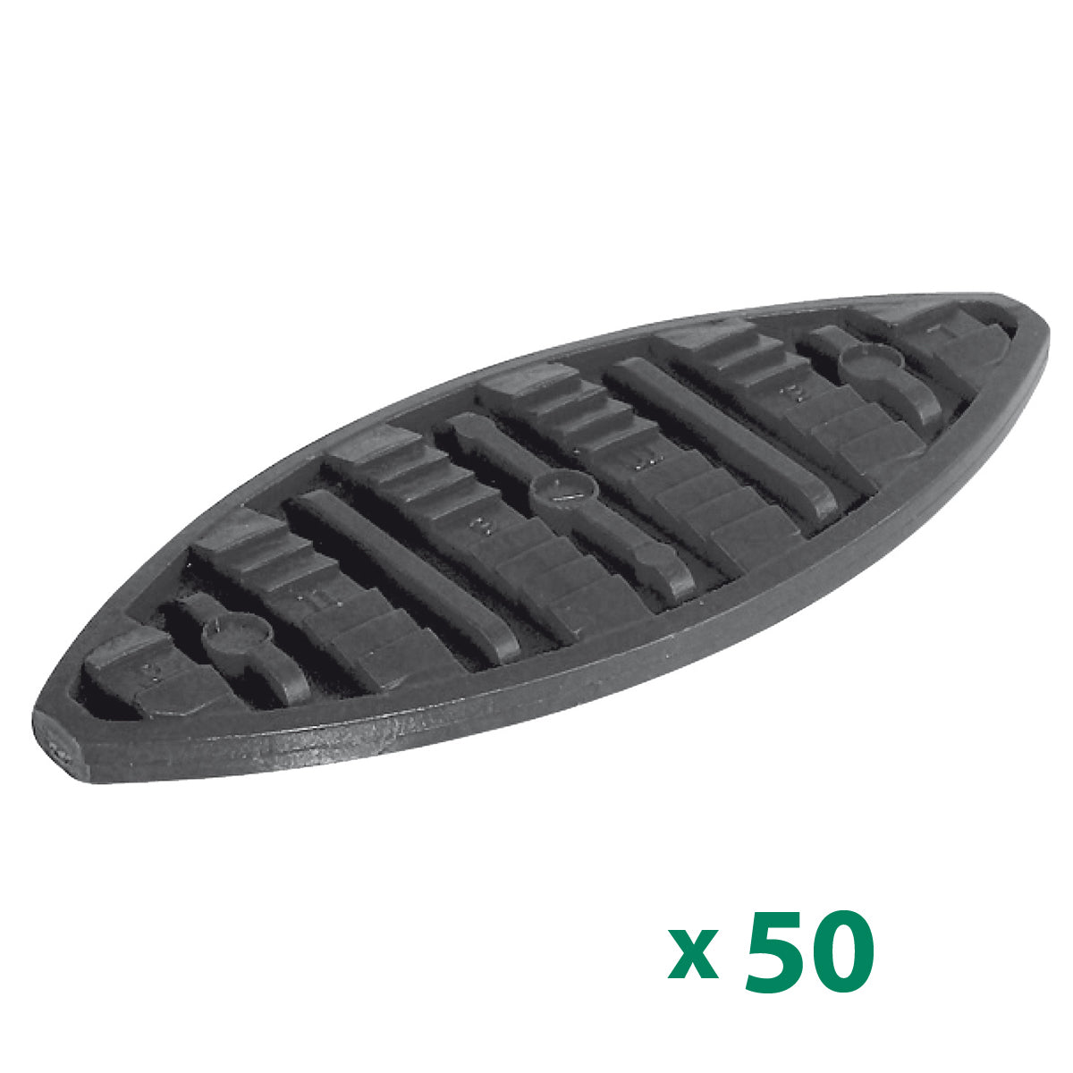 LAMELLO K20 STR BISCUITS BLK BX50
