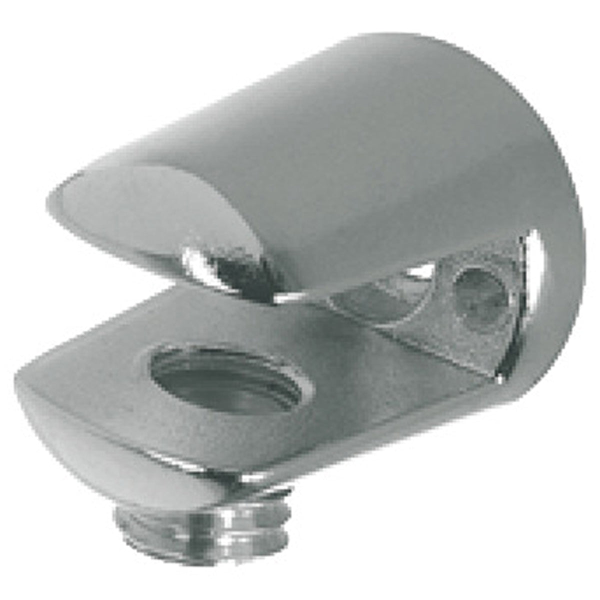 GLASS SHELF SUPPORT D17x24 ZA/PCP