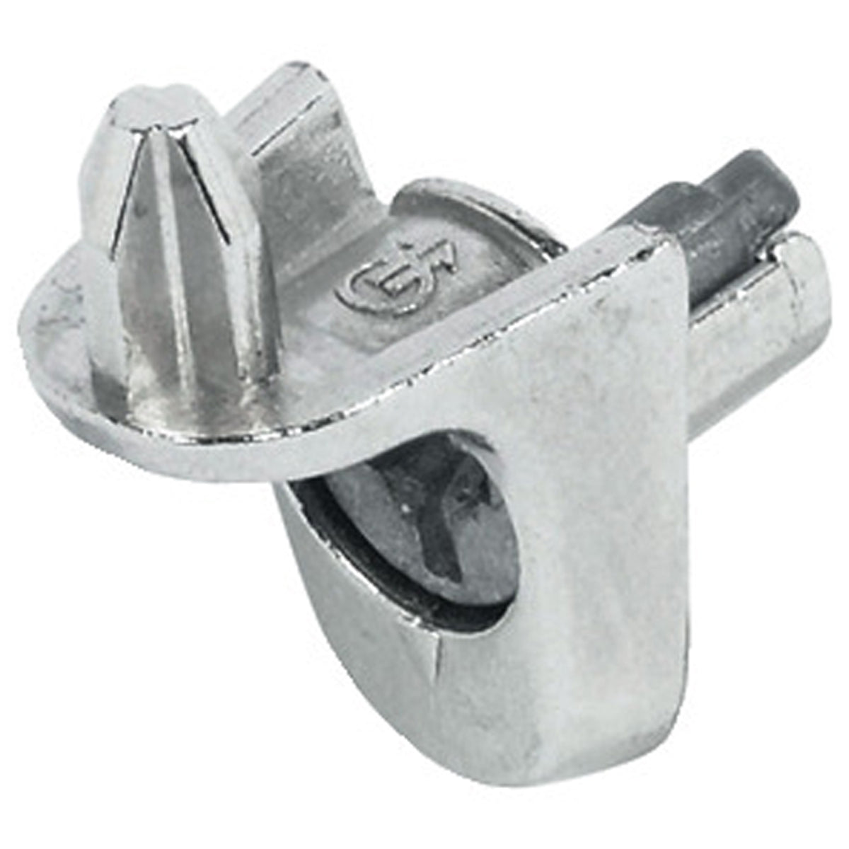 SHELF SUPPORT PLUG D5 75KG ZA/NP x100 by HAFELE UK LTD
