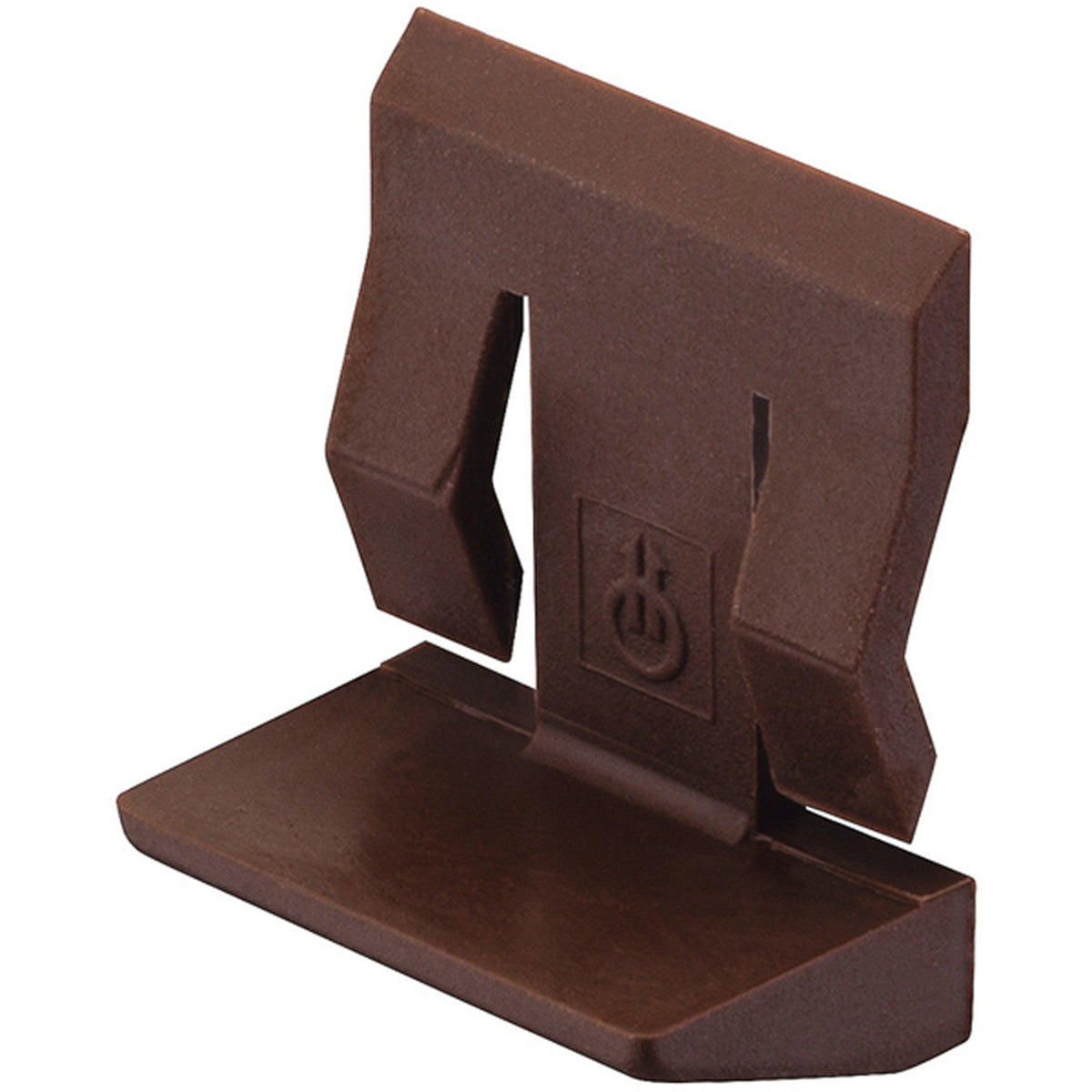 SHELF SUPPORT PLUG D5 80KG BRN x100 by HAFELE UK LTD