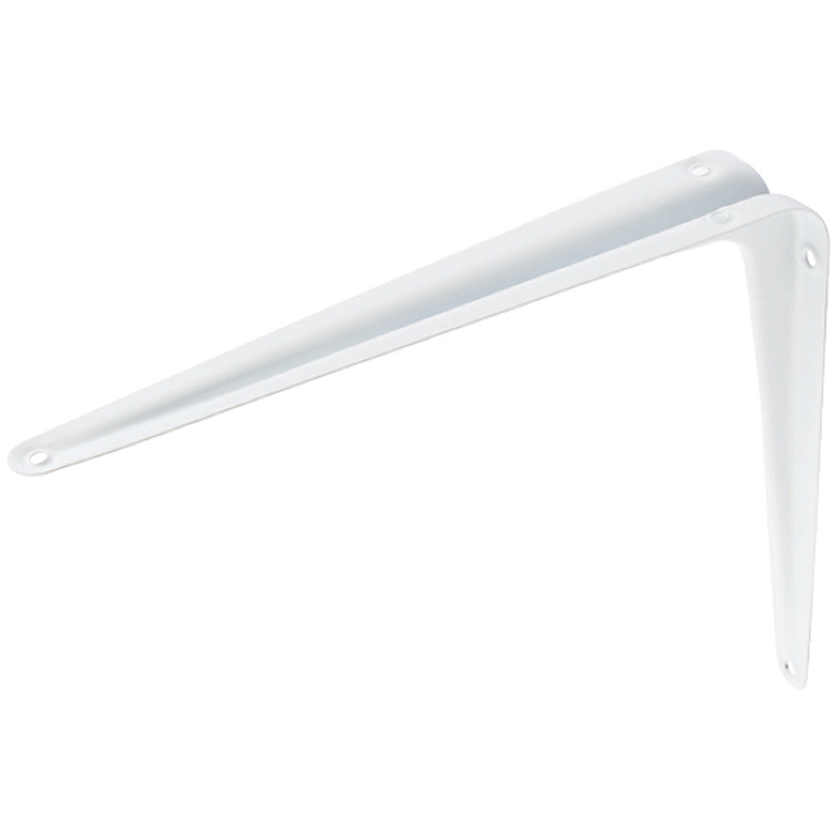 SHELF FIXED BKT 50KG 345x280 ST/WHI