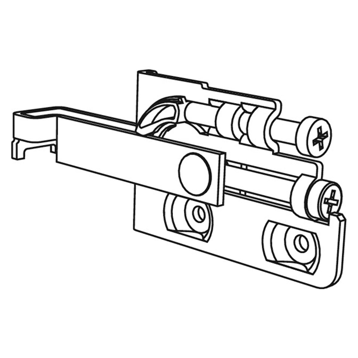 SCARPI-4 CABINET HANGER LH ZP