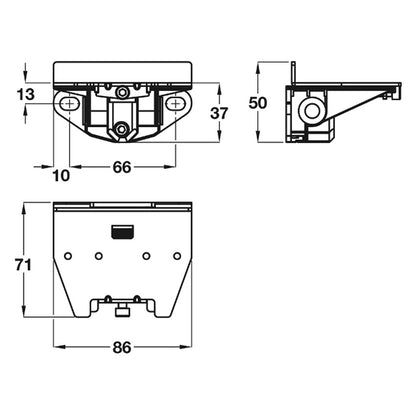 ATLAS LOWER SUPPORT FITTING ST/ZP
