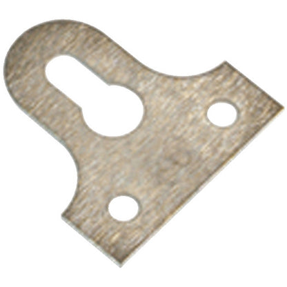 MIRROR PLATE 32x32 KEY ST/BRS BX100