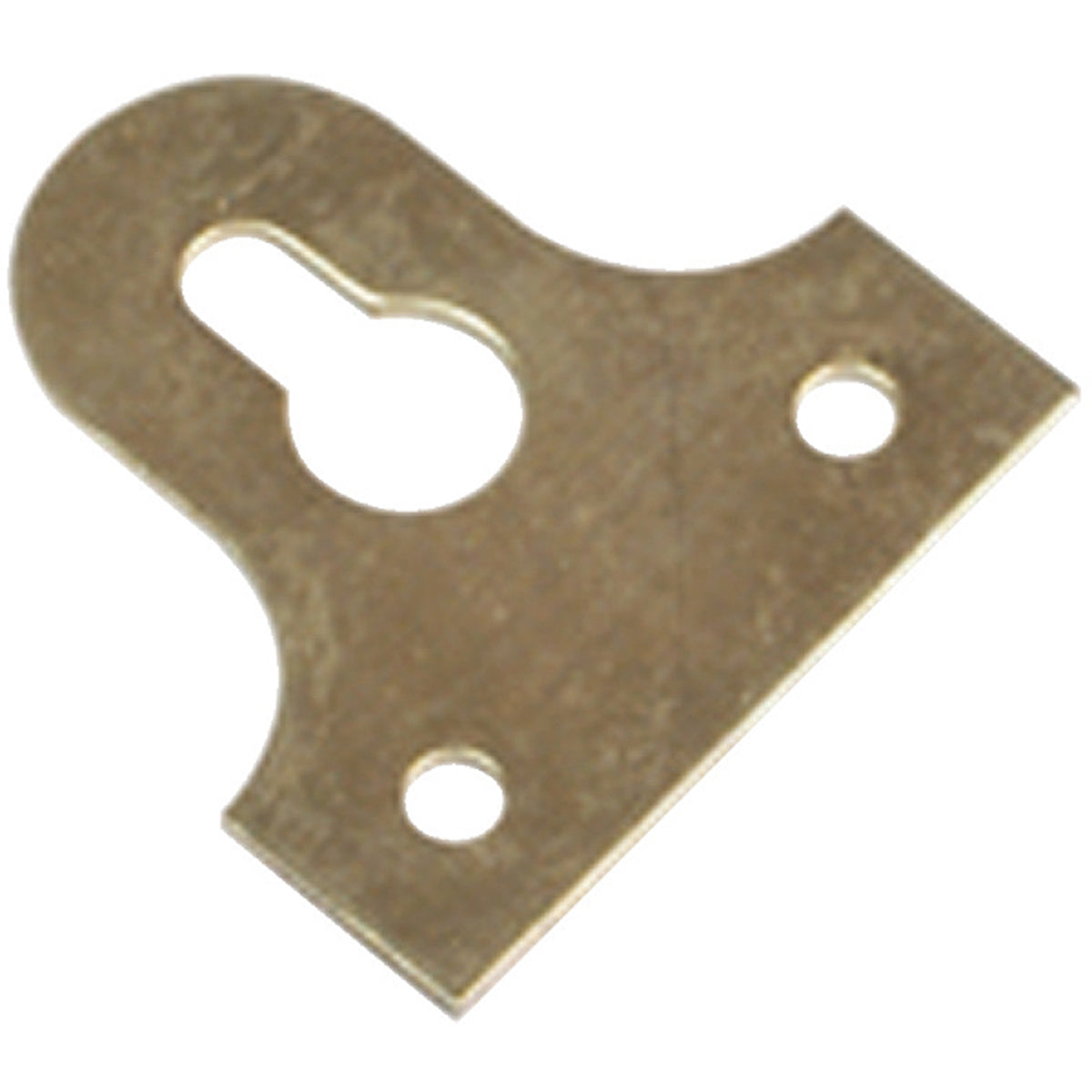 MIRROR PLATE 38x38 KEY ST/NP BX100