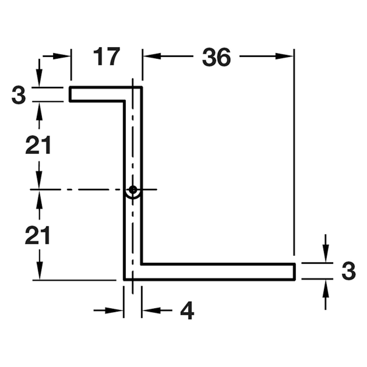 NEUFORM HINGE 40 19-20 BRS/PNP
