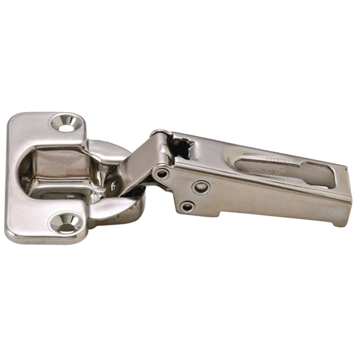 STST 100deg HINGE FULL SCREW SLIDE