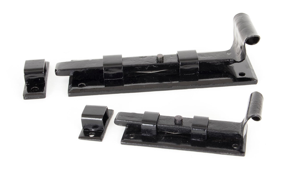 FISHTAIL BOLT STRAIGHT 158x52x40 BLK - 33015 by MARCHES (ANVIL) ARCHITECTURAL HARDWARE