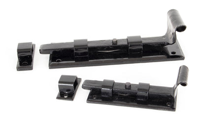 FISHTAIL BOLT STRAIGHT 158x52x40 BLK - 33015 by MARCHES (ANVIL) ARCHITECTURAL HARDWARE