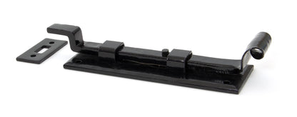 FISHTAIL BOLT CRANKED 158x52x40 BLK - 33016 by MARCHES (ANVIL) ARCHITECTURAL HARDWARE