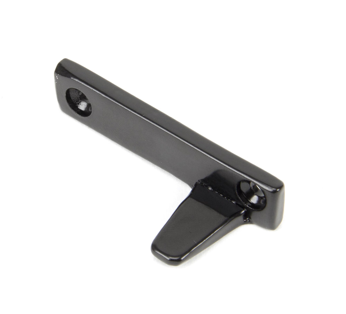 PEARDROP NIGHT VENT FASTENER LH 143x16x35 BLK - 33023 by MARCHES (ANVIL) ARCHITECTURAL HARDWARE
