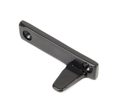 PEARDROP NIGHT VENT FASTENER LH 143x16x35 BLK - 33023 by MARCHES (ANVIL) ARCHITECTURAL HARDWARE
