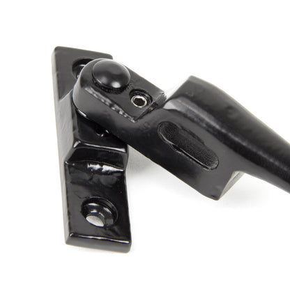 PEARDROP NIGHT VENT FASTENER LH 143x16x35 BLK - 33023 by MARCHES (ANVIL) ARCHITECTURAL HARDWARE