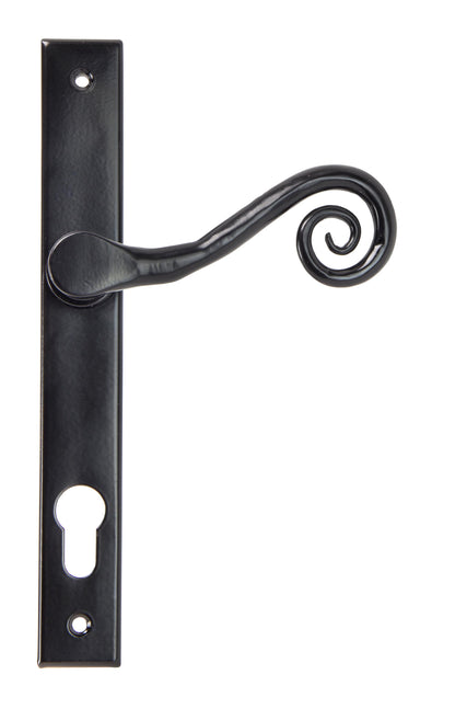 MONKEYTAIL SLIM LEVER ESPAGNOLETTE LOCK LH 128x242x58 BLK - 33037L by MARCHES (ANVIL) ARCHITECTURAL HARDWARE