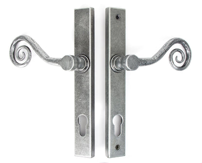 MONKEYTAIL SLIM LEVER ESPAGNOLETTE LOCK LH 128x242x58 PEW - 33038L by MARCHES (ANVIL) ARCHITECTURAL HARDWARE