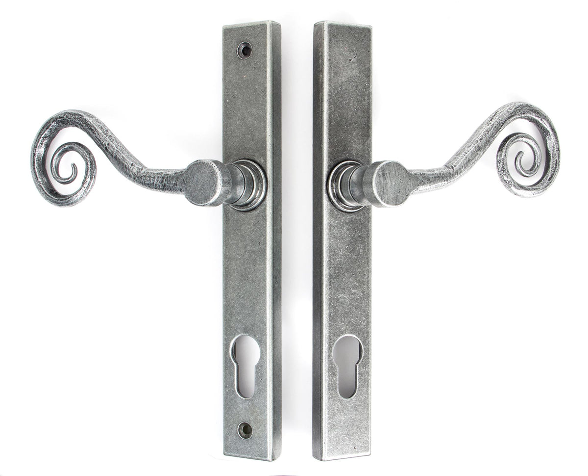 MONKEYTAIL SLIM LEVER ESPAGNOLETTE LOCK RH 128x242x58 PEW - 33038R by MARCHES (ANVIL) ARCHITECTURAL HARDWARE