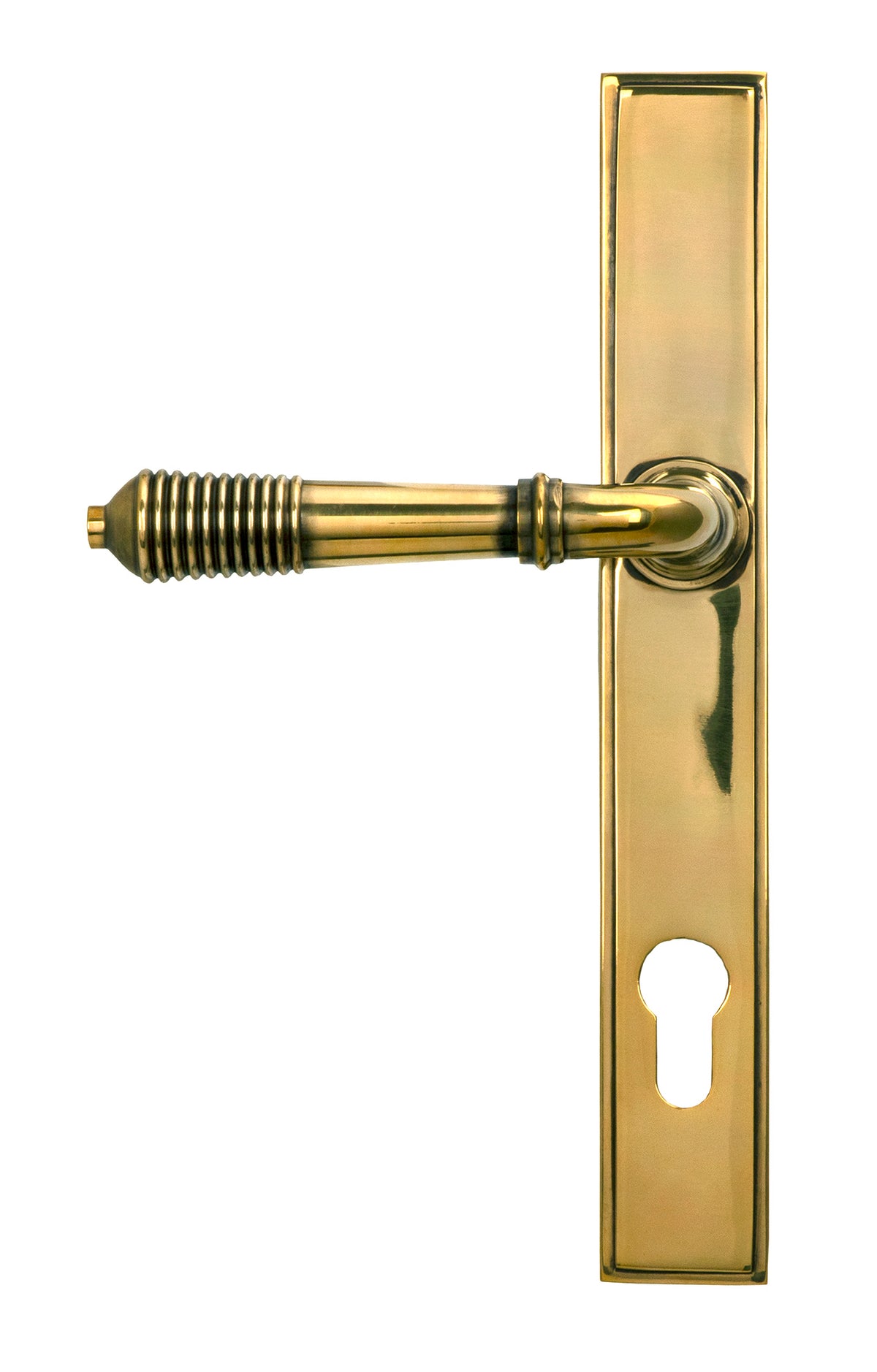 REEDED SLIMLINE ESPAGNOLETTE LOCK 123x244x70 AGBR - 33039 by MARCHES (ANVIL) ARCHITECTURAL HARDWARE
