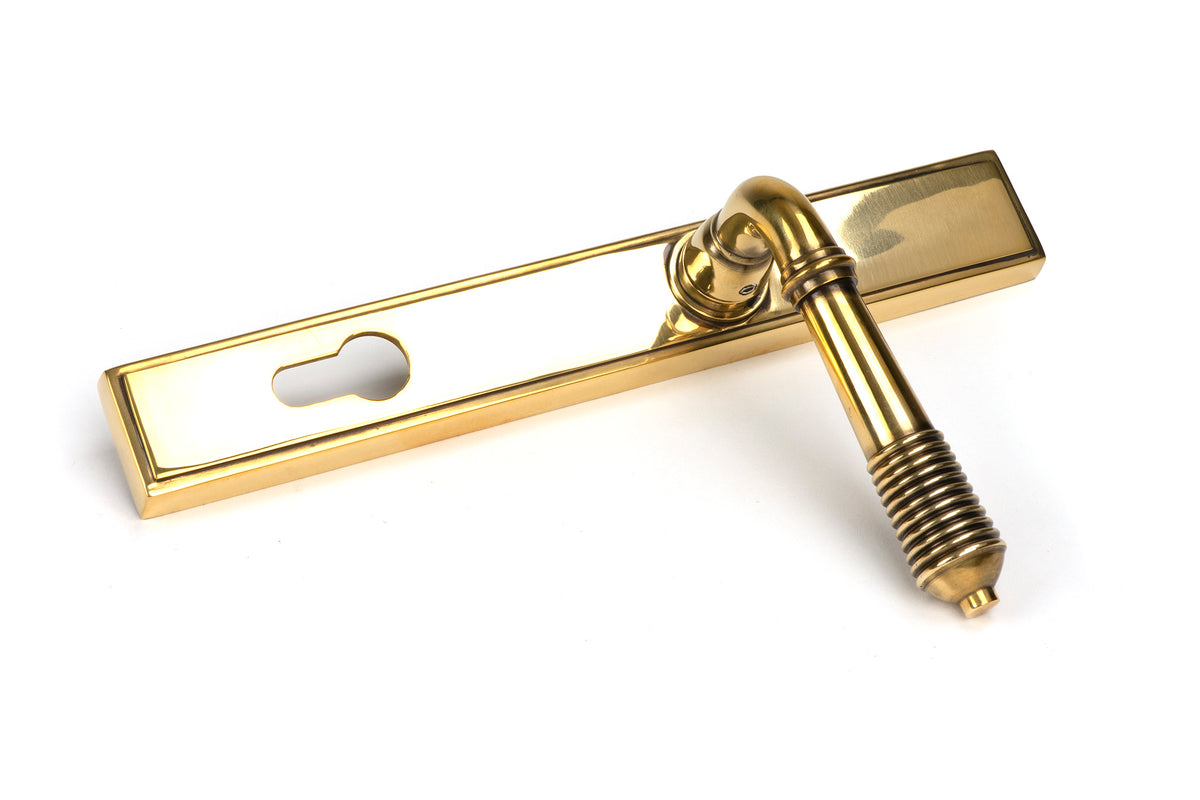 REEDED SLIMLINE ESPAGNOLETTE LOCK 123x244x70 AGBR - 33039 by MARCHES (ANVIL) ARCHITECTURAL HARDWARE